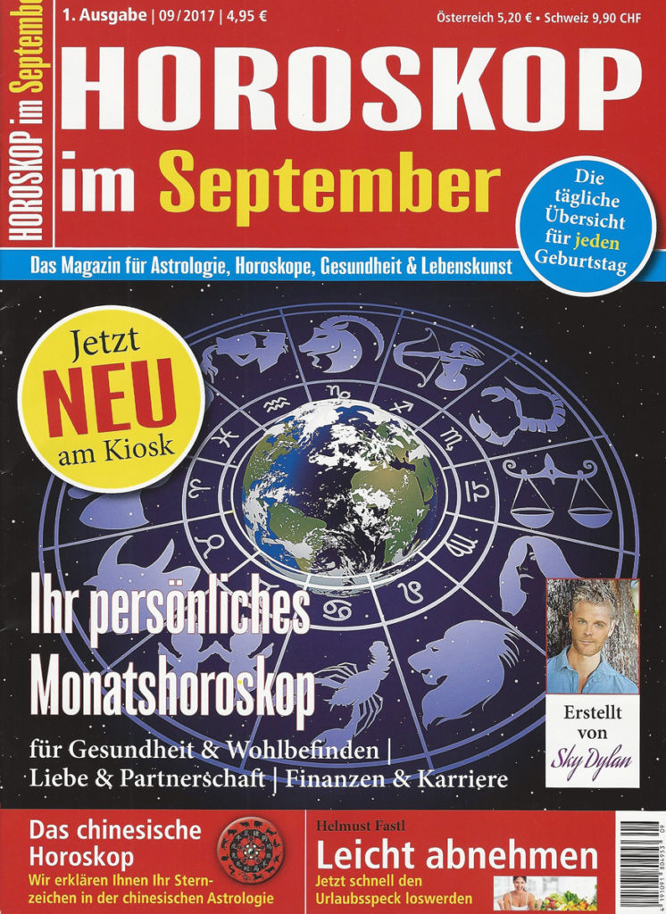 Horoskop im Monat Astrologie Fachzeitschrift